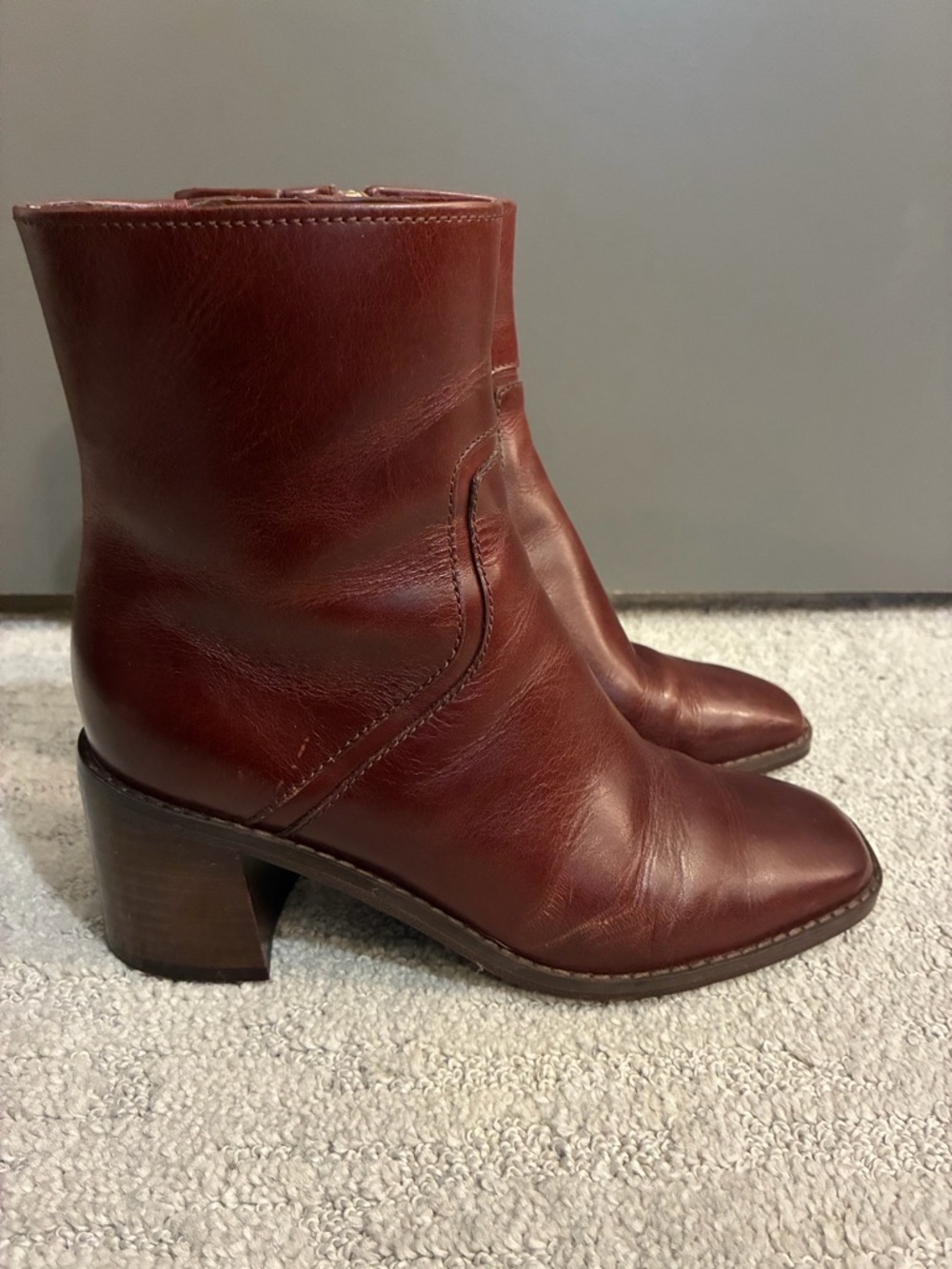 Naturalizer Women's 27 Edit Erica Ankle Boot - Brown Size 5.5